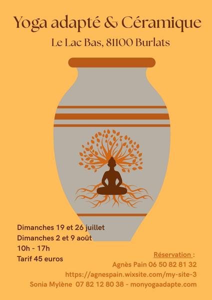 Journées découverte yoga adapté & céramique