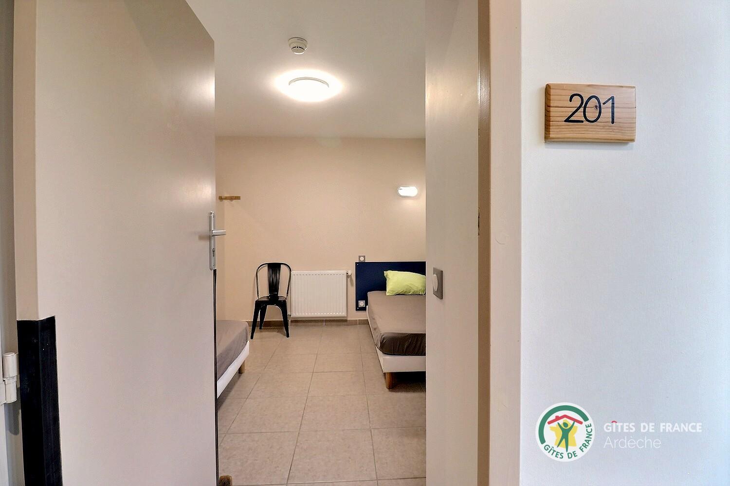 Nouveau bâtiment chambre 201