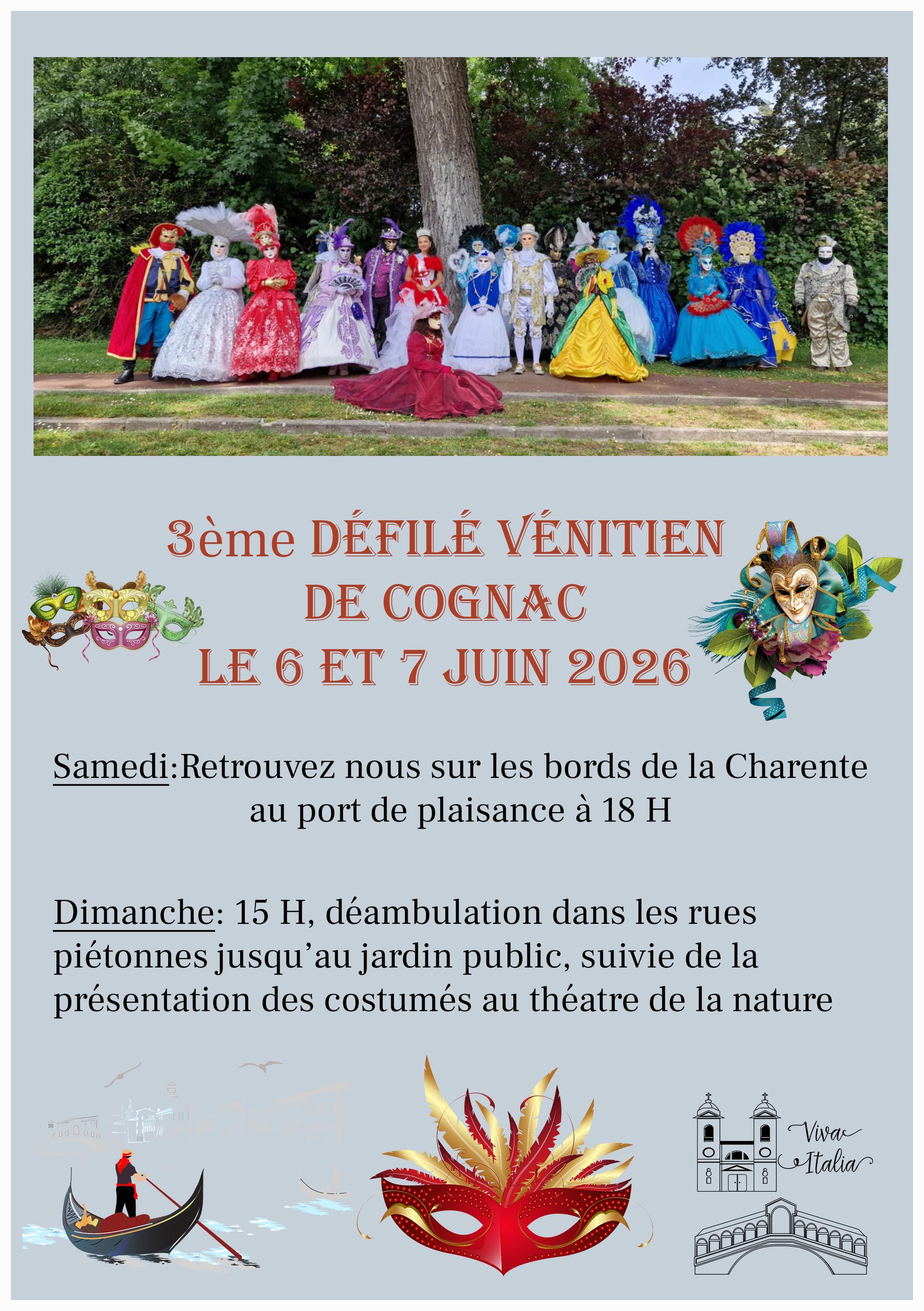 3ème défilé vénitien de Cognac