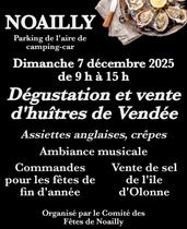Dégustation et vente d'huîtres Noailly