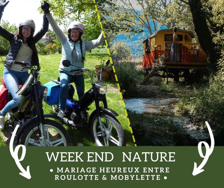 Mobylette au gite champetre drome marsanne