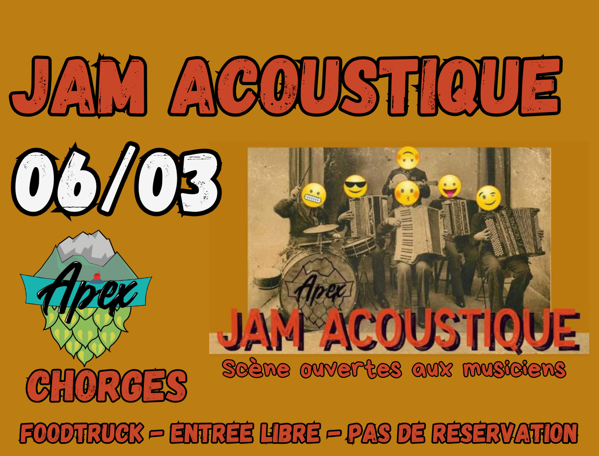 Jam Acoustique Apex Brewpub