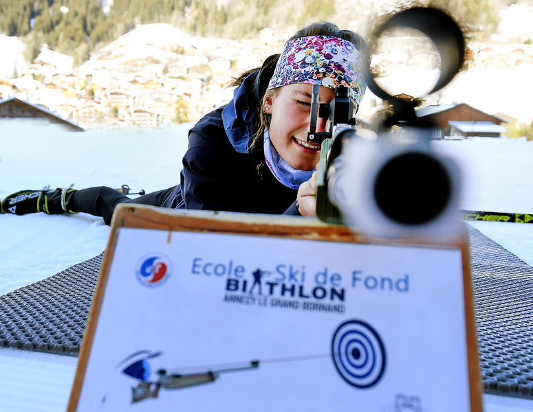 initiation biathlon laser