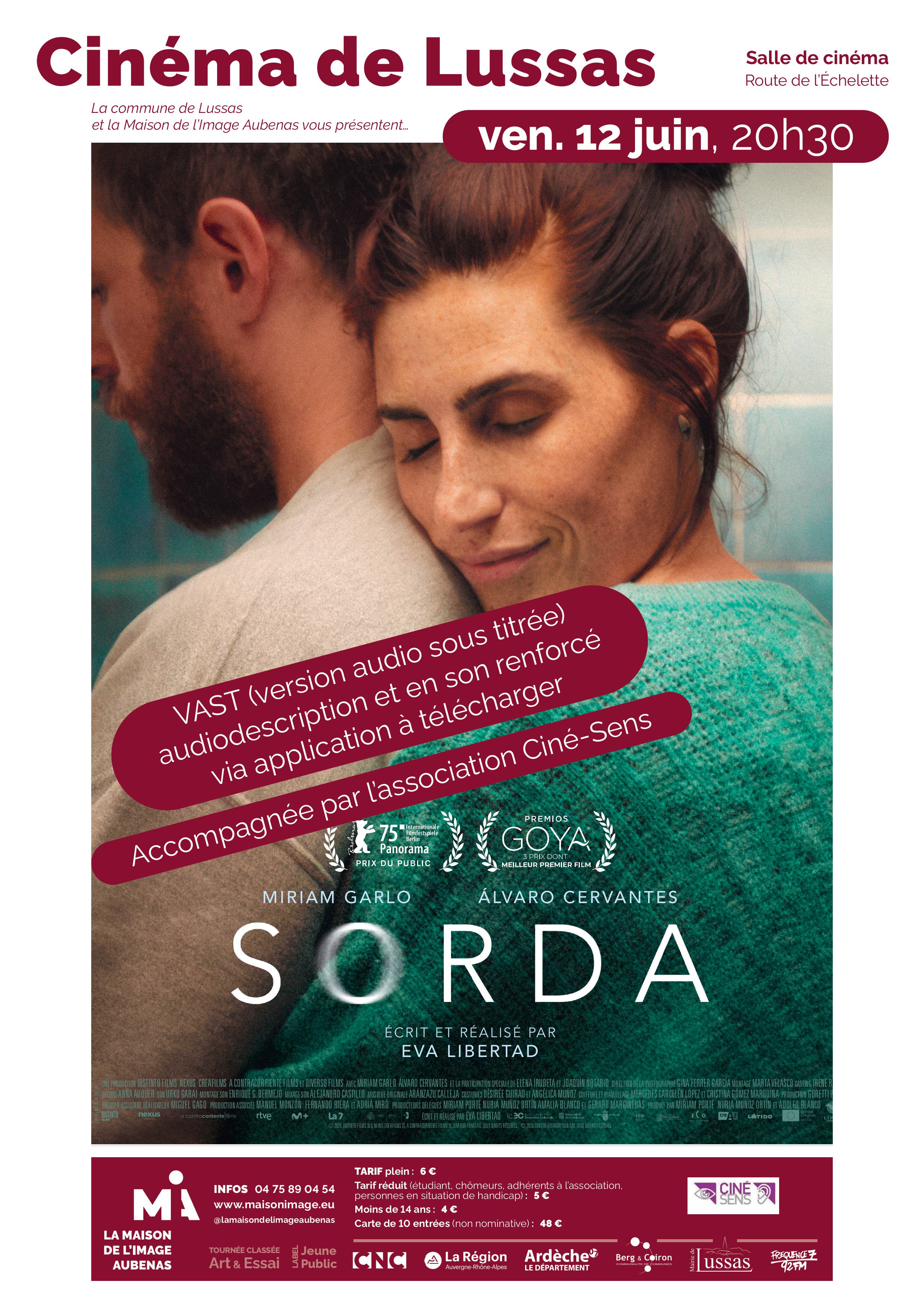 Cinéma avec "Sorda"
