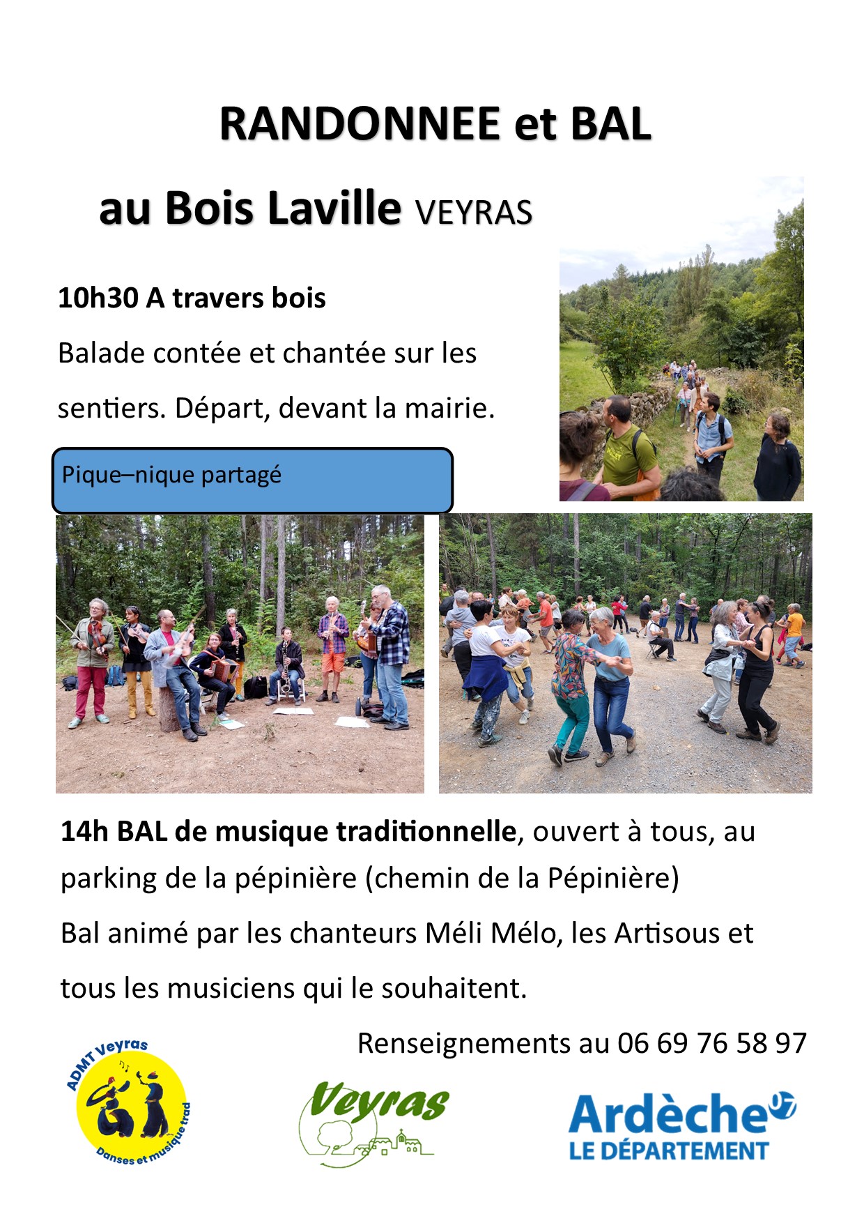 Rendez-vous futés ! : Musique, contes et danses au Bois Laville
