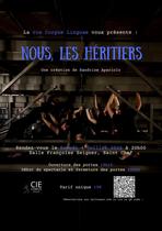 Spectacle de danse : "nous les héritiers" à Saint-Chef-Balcons du Dauphiné
