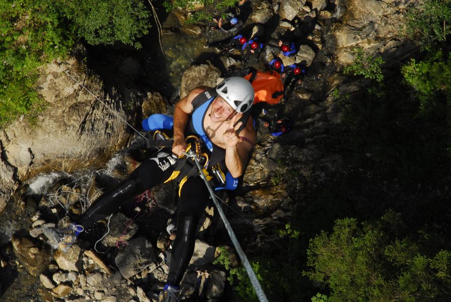 Canyoning avec Cascade Aventure à Morzine