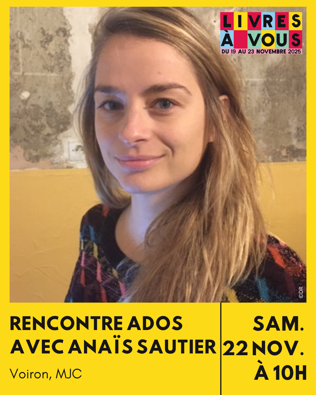 Rencontre ados avec Anaïs Sautier_Voiron