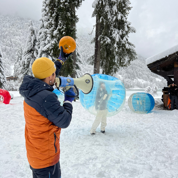 Bubble Foot en hiver