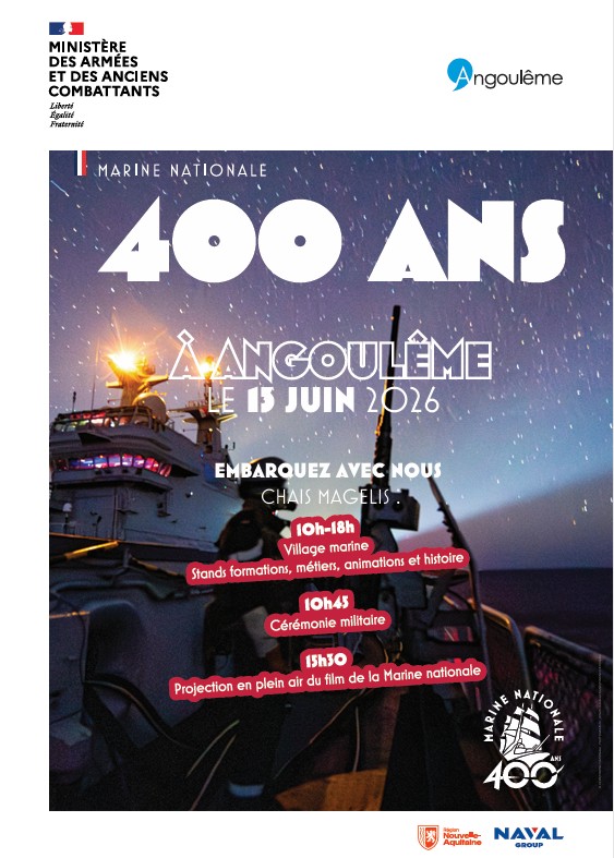 400 ans de la Marine à Angoulême