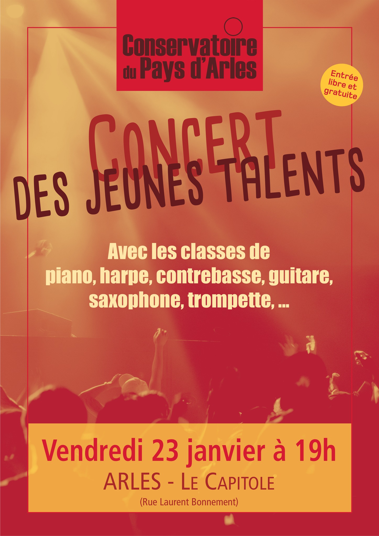 Concert des jeunes talents du Conservatoire