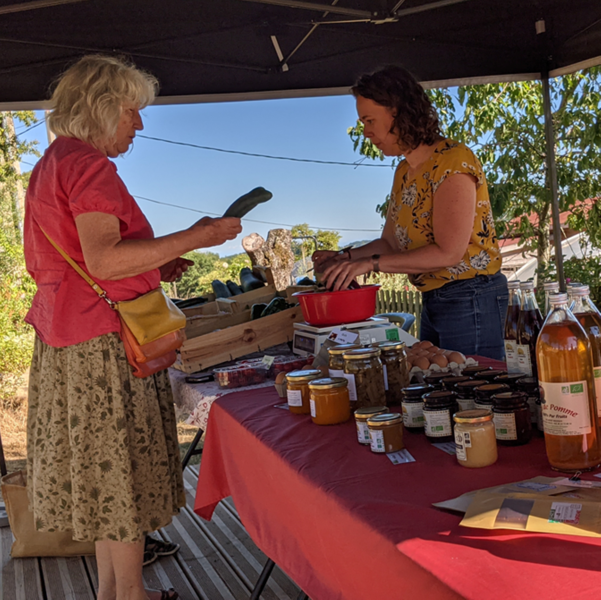 Vente à la ferme
