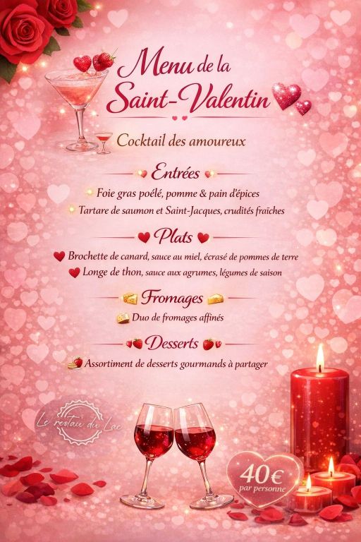 Menu de la St Valentin_Luxé