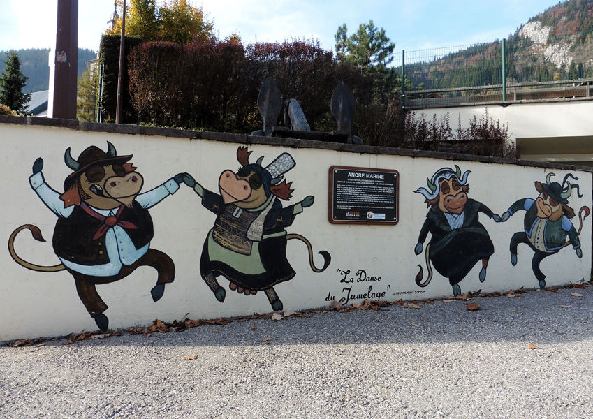 Art Vache : La Danse du Jumelage