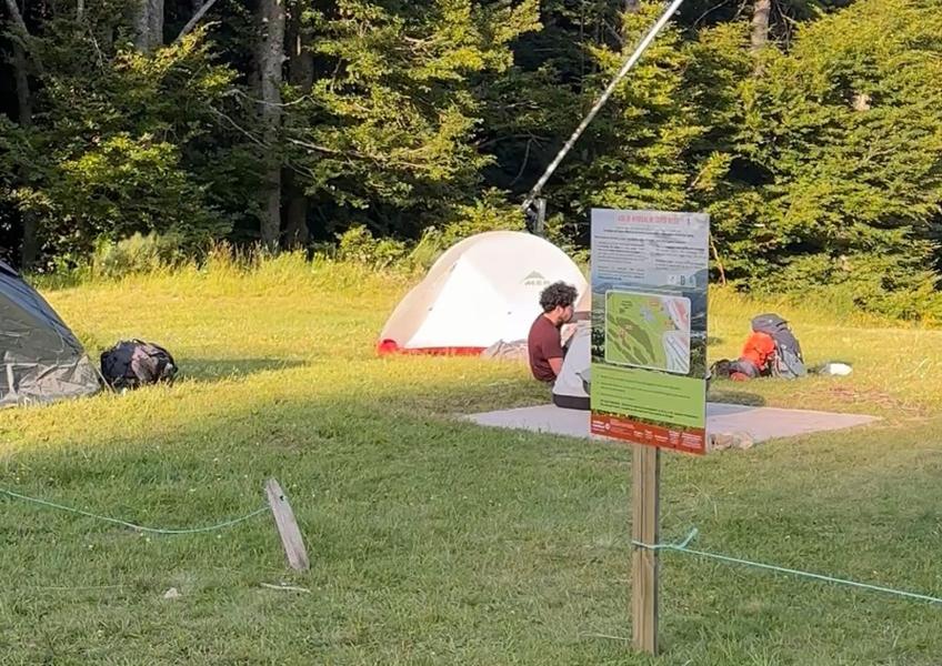 Aire de bivouac de Super-Besse