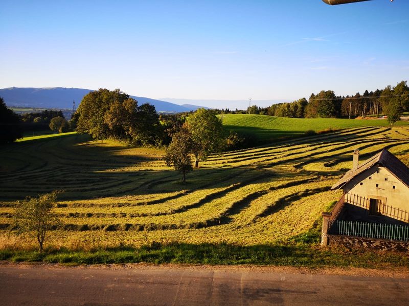 Paysage bucolique à La Chapelle-Rambaud