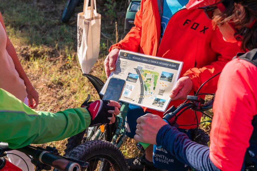 Balade dans le vignoble de Châteauneuf-du-Pape_Courthézon