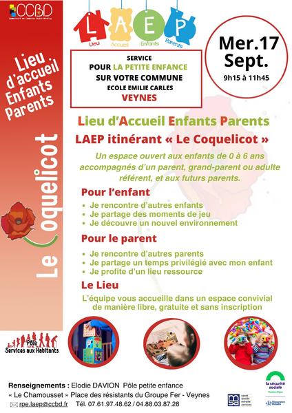 Rencontre intergénérationnelle LAEP 'Le Coquelicot'_Veynes