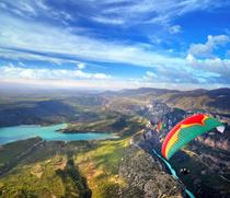 Parapente Lac