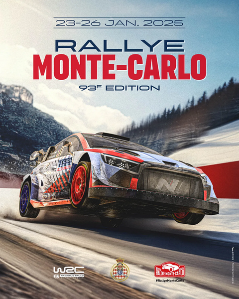 93e Rallye Monte Carlo Du 23 au 26 janv 2025