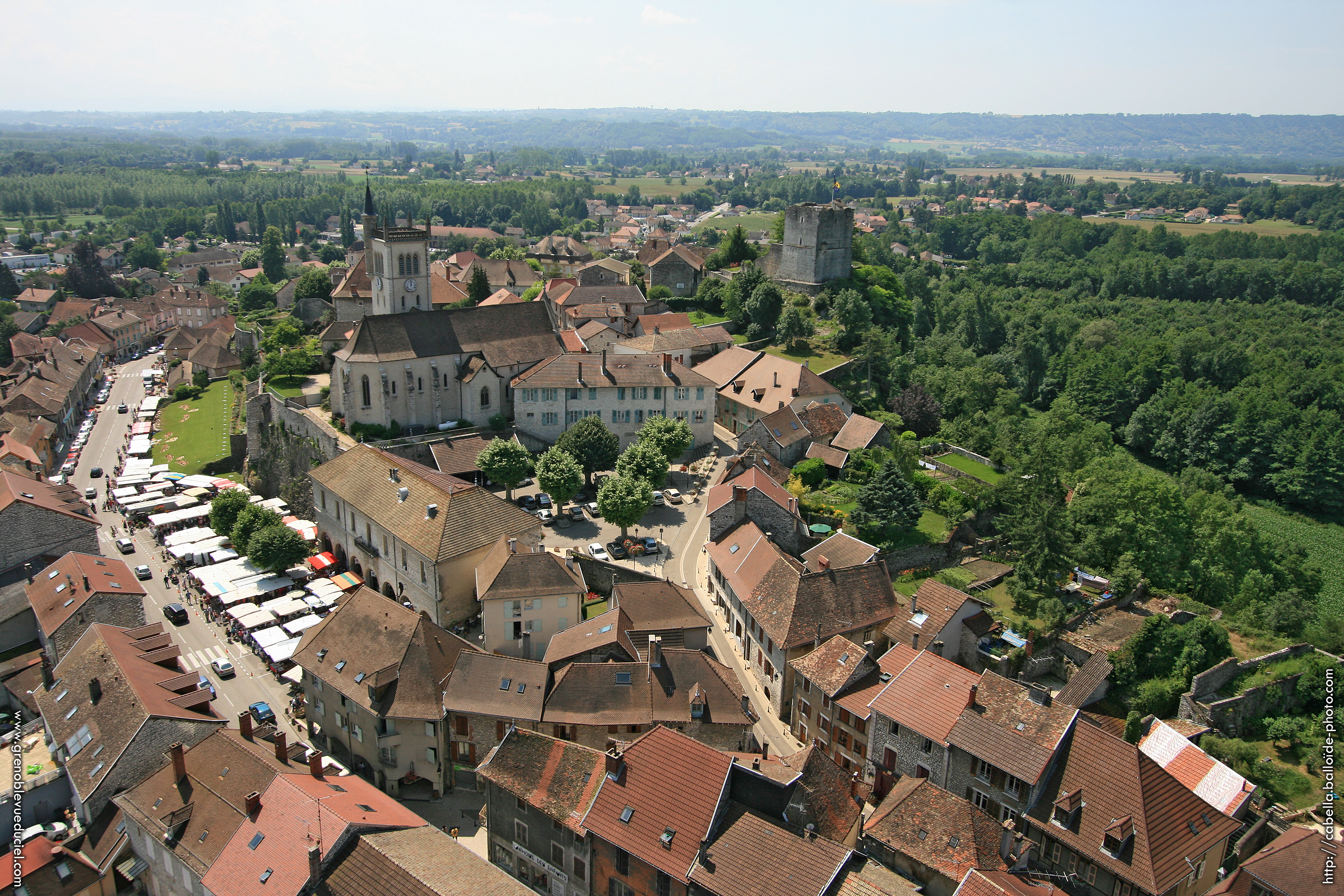 Quartier historique de Morestel, cité des peintres - Balcons du Dauphiné - Nord-Isère - à moins d'une heure de Lyon