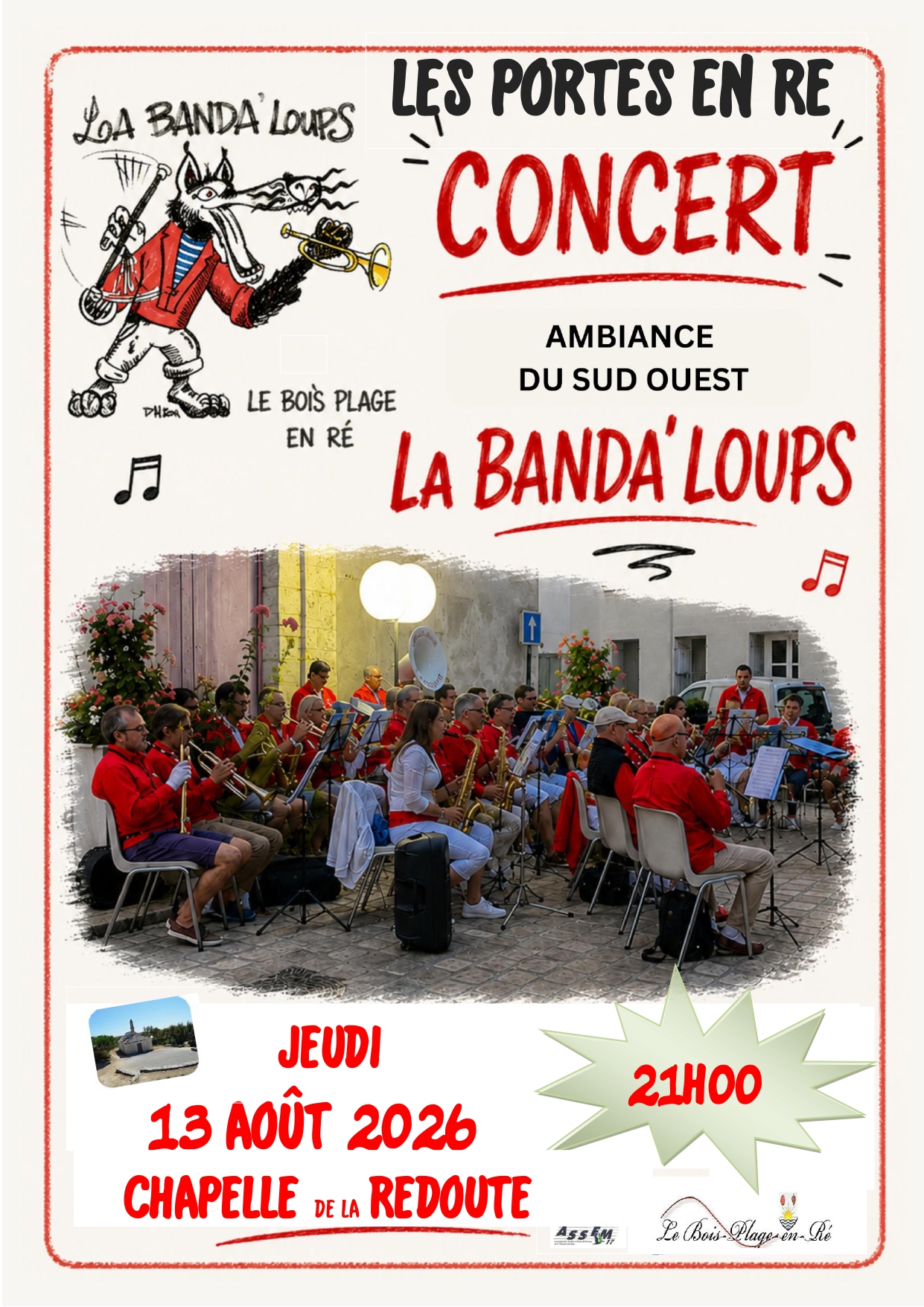Concert : La Banda' Loups