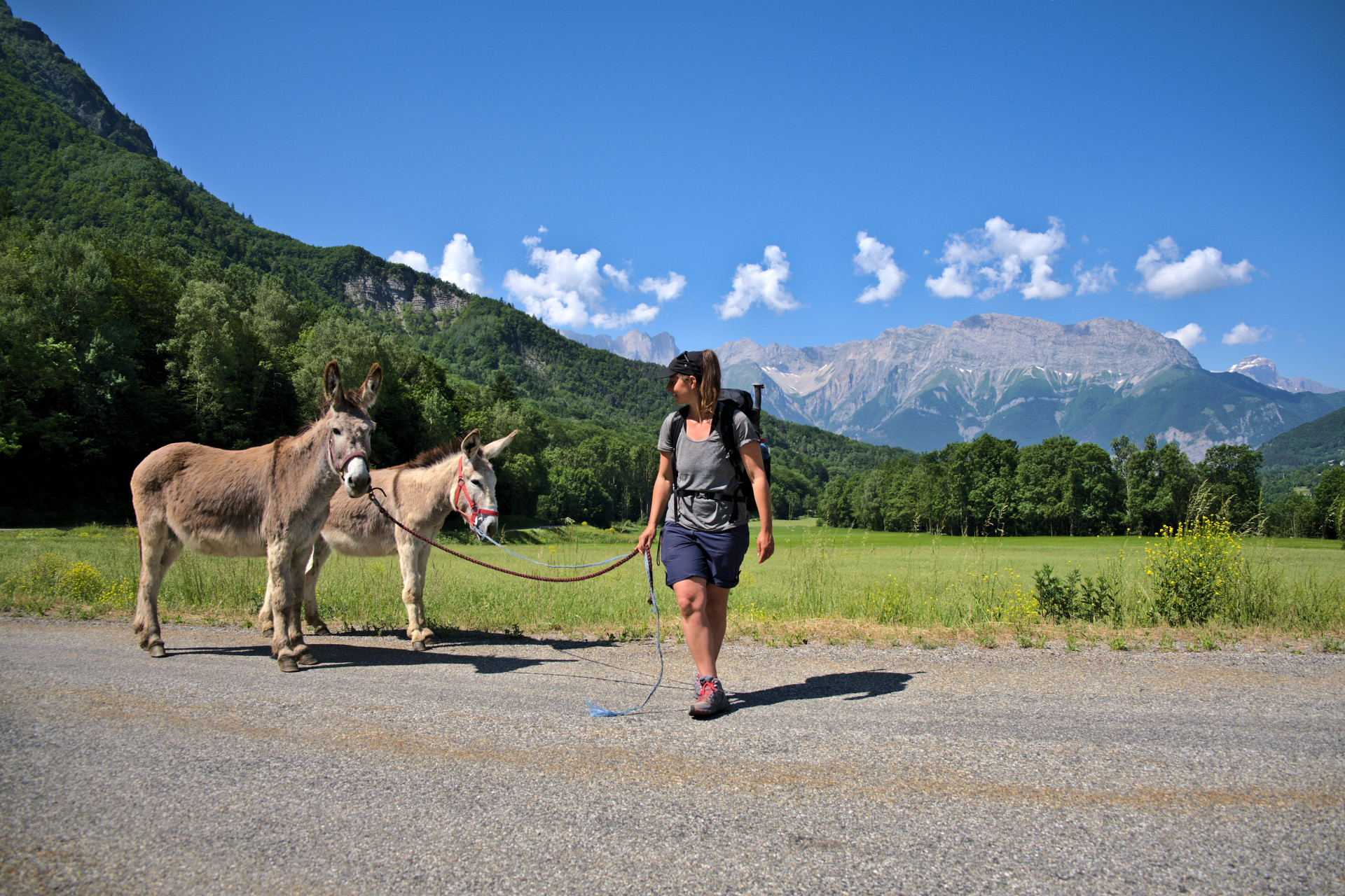 Randonnée avec les ânes, Valgodane