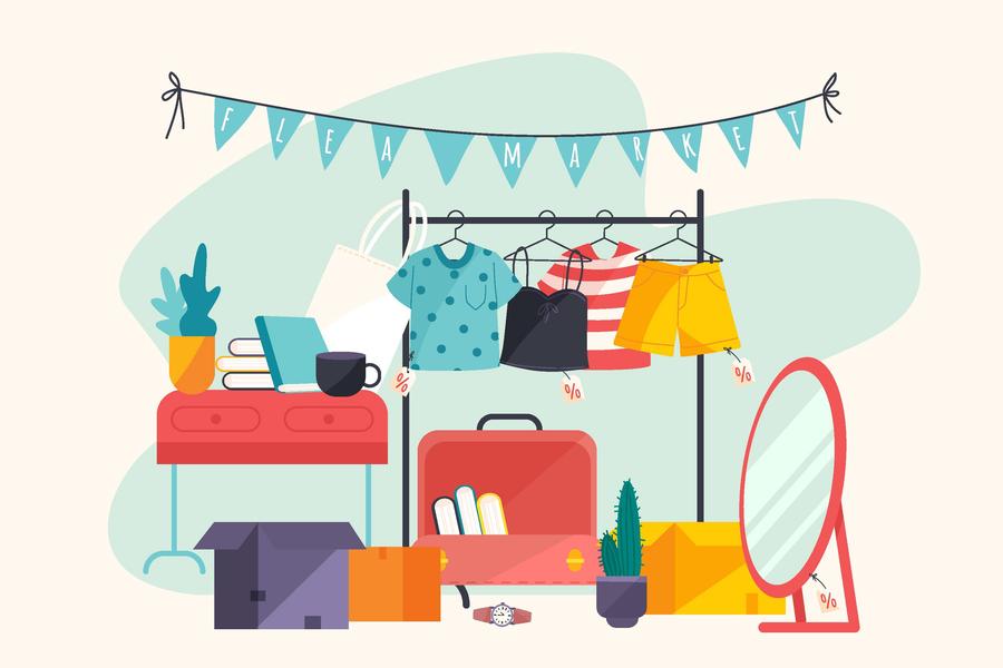 Le vide grenier de l'EHPAD La Ramée