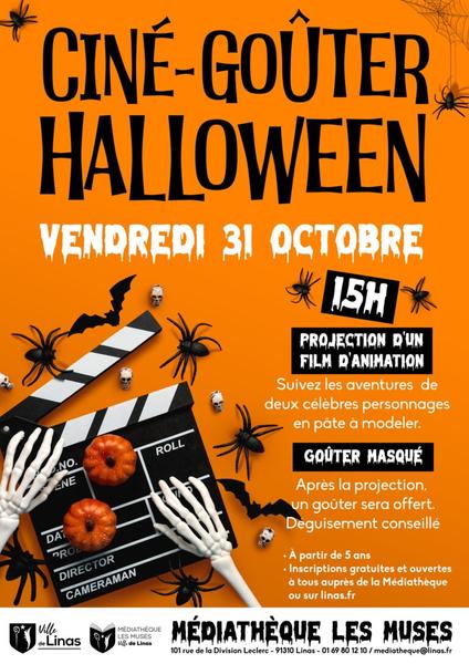Ciné-goûter d'Halloween 