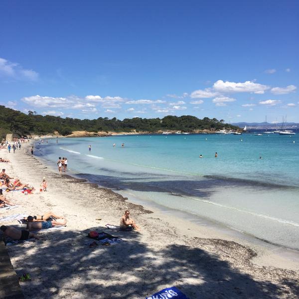 La plage d'Argent