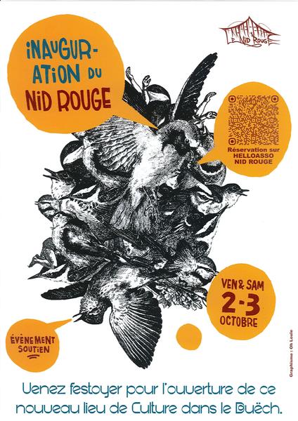 Week-end d'inauguration du Nid Rouge