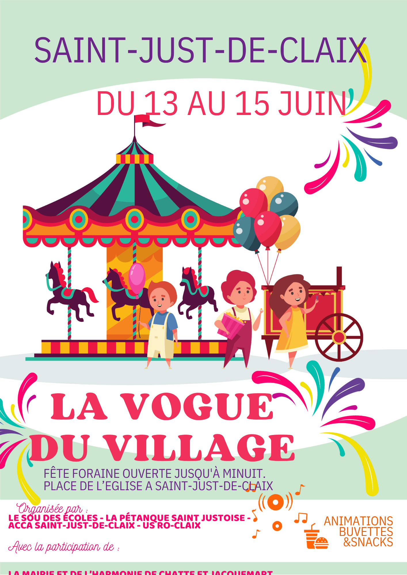 La Vogue du village Saint-Just-de-Claix_Saint-Just-de-Claix