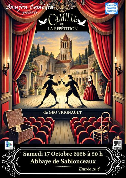 Camille ou la Répétition - Théâtre - Saujon Comédia