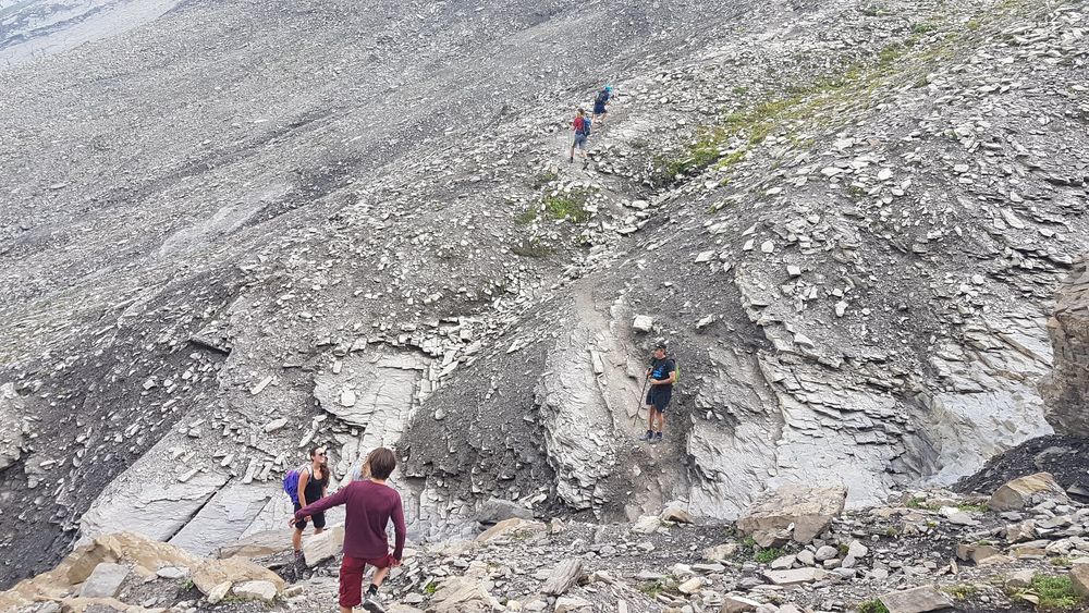 sentier pédestre : les Quatre Têtes par Doran (2364 m)