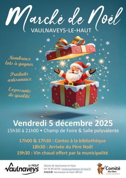 Marché de Noël - Vaulnaveys-le-Haut