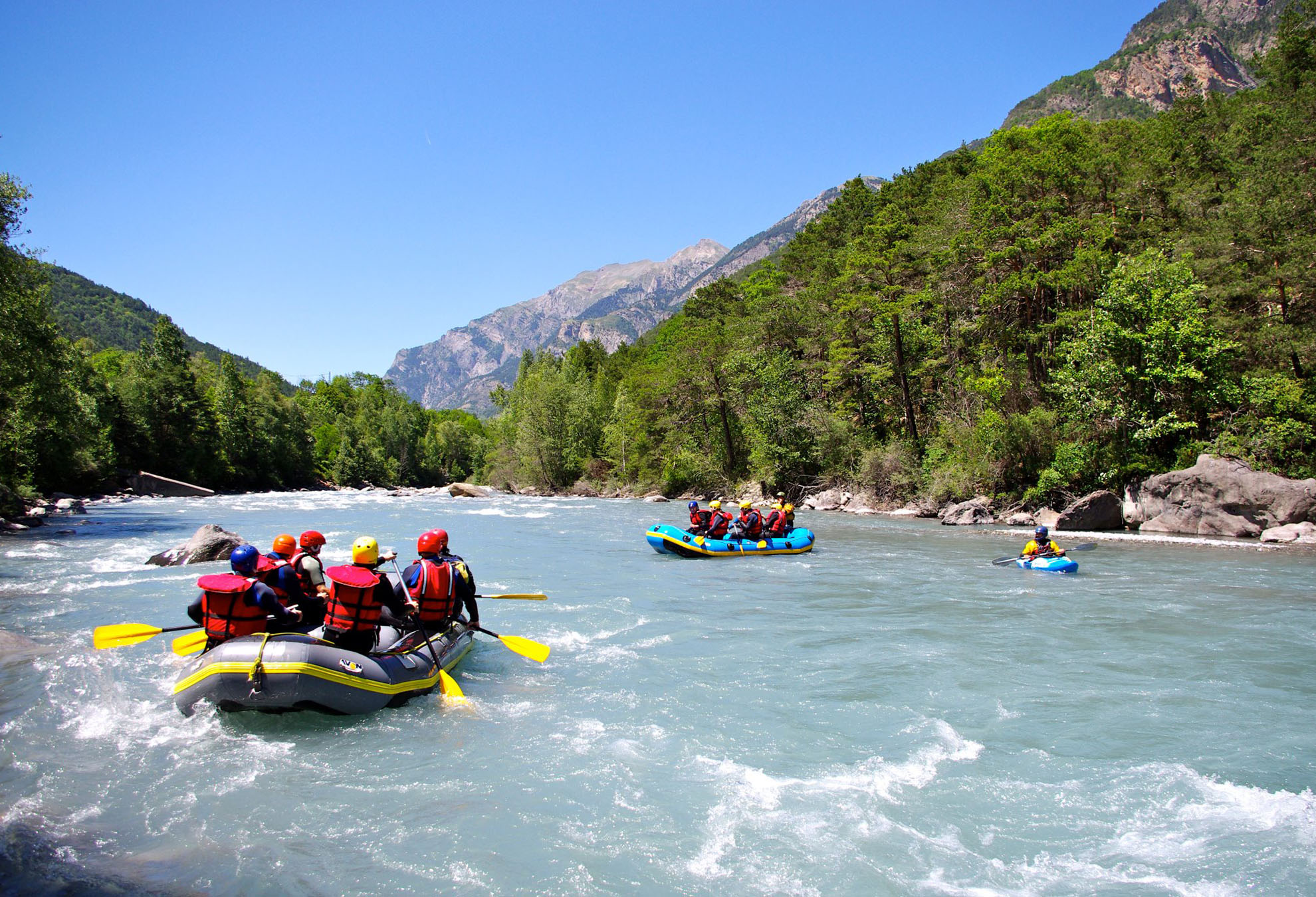 Oueds & Rios : rafting famille