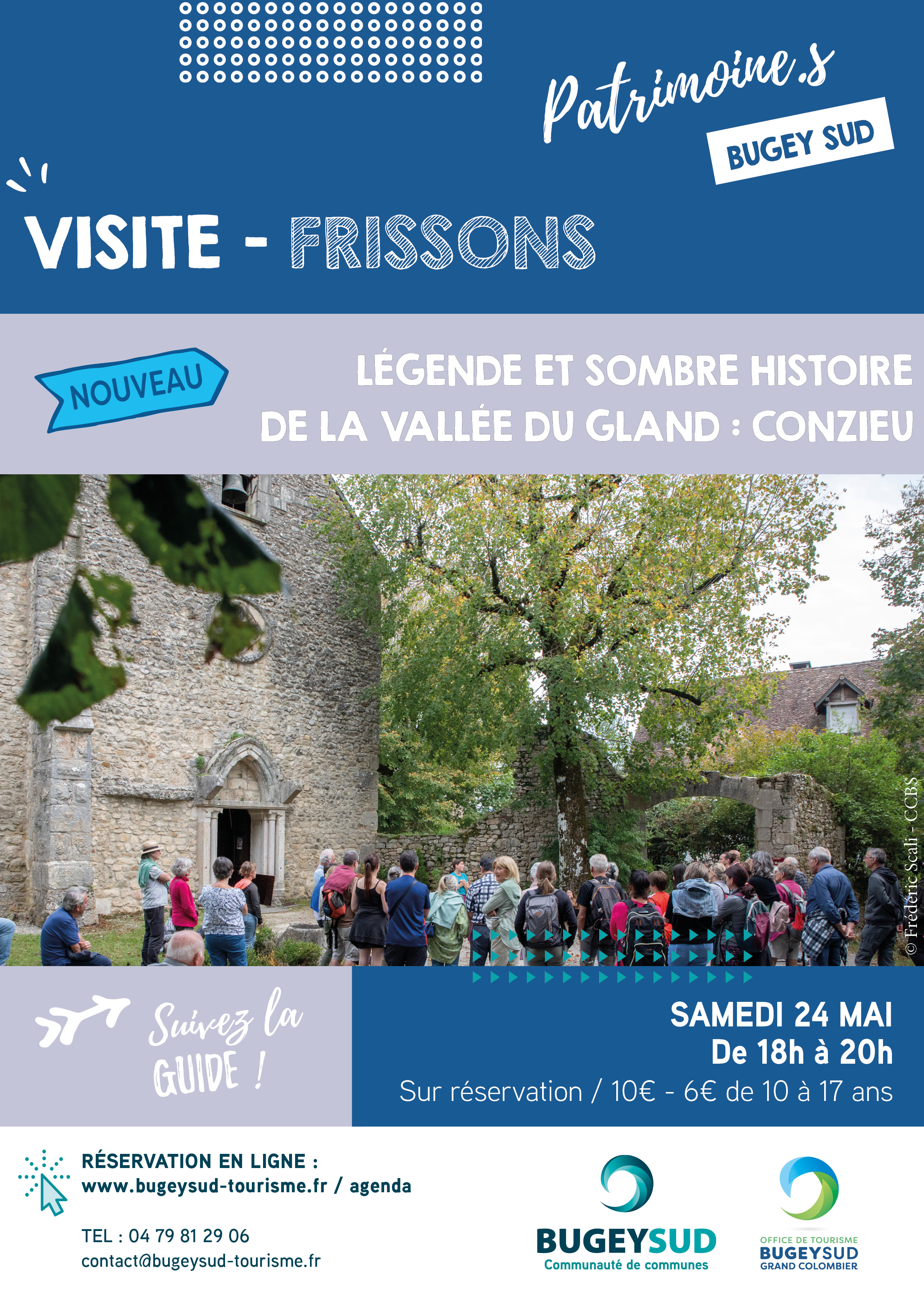 Visite frisson : Légende et sombre histoire de la vallée du Gland : Conzieu_Conzieu