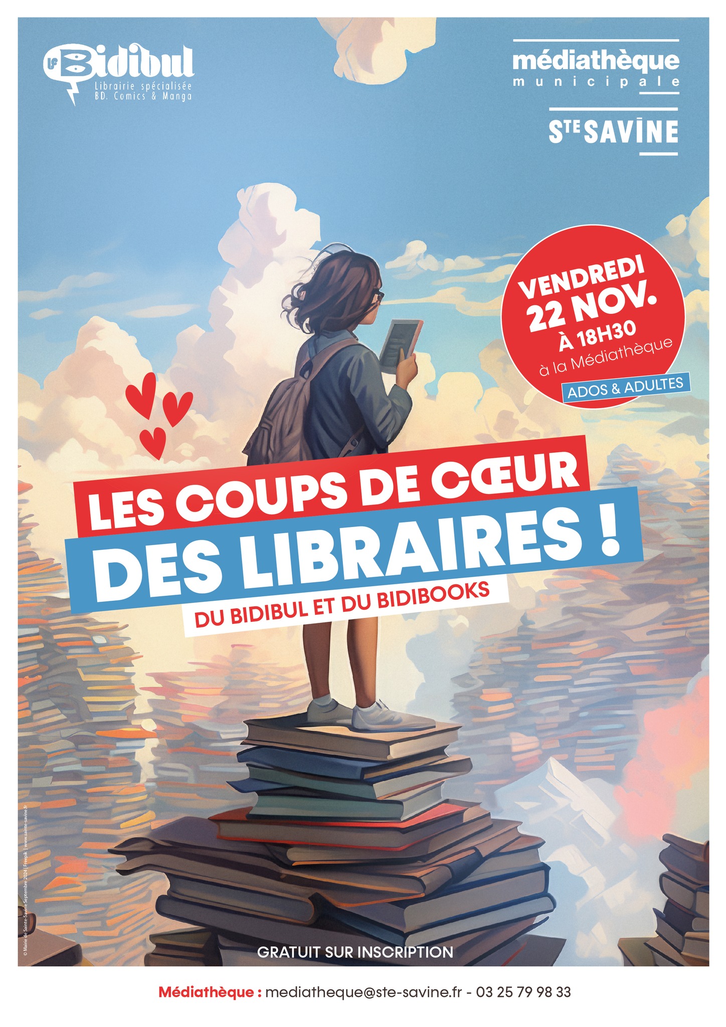 Les coups de coeur des libraires, du Bidibul et Bidibooks