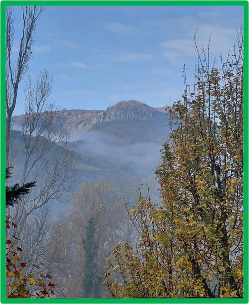 Notre vue sur le plateau du Coiron