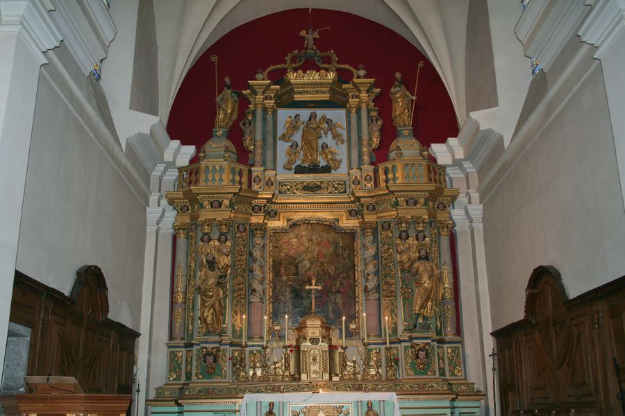 Retable majeur de l'église de St Bon
