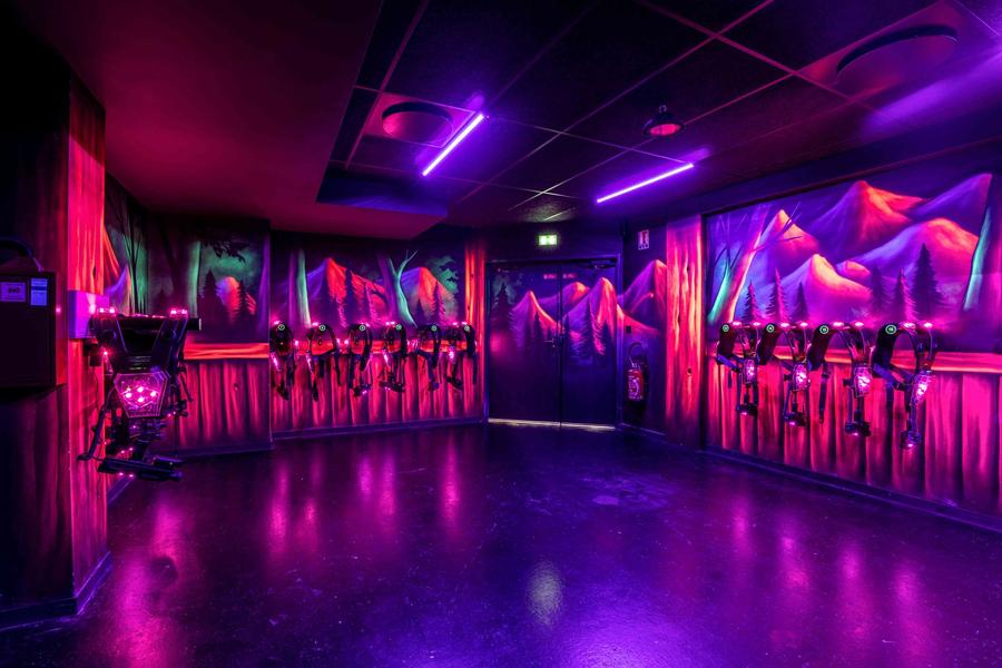 Salle laser game