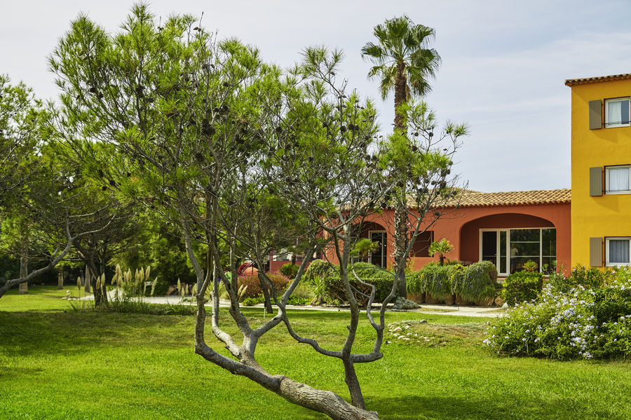 Jardin intérieur de l'hôtel