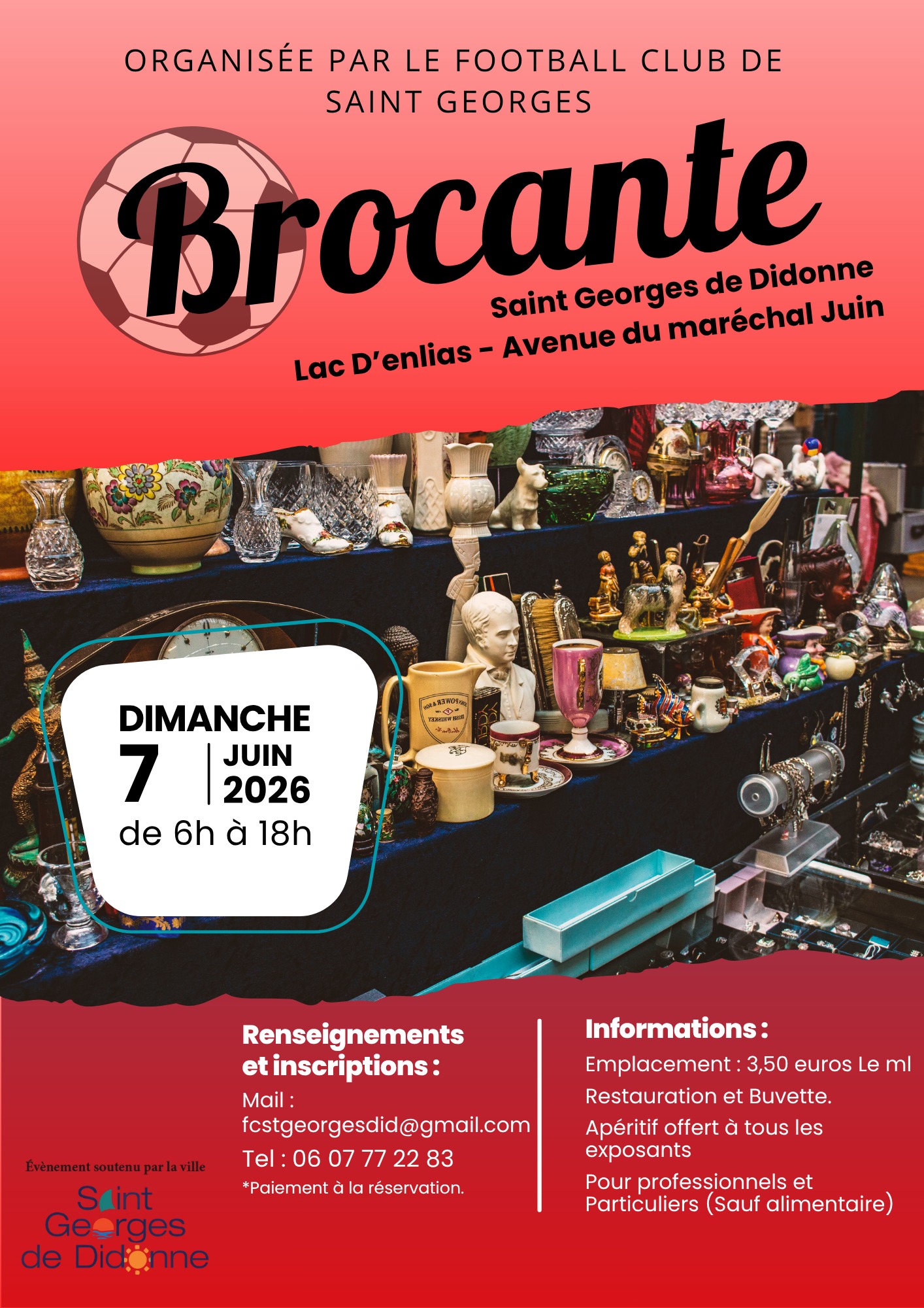 Brocante du foot