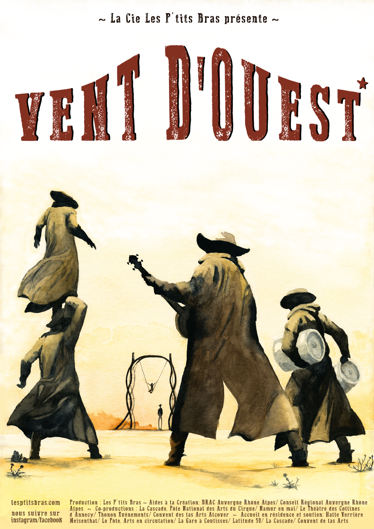 "Vent d'Ouest" par la Compagnie Les P'tits Bras - Tournon
