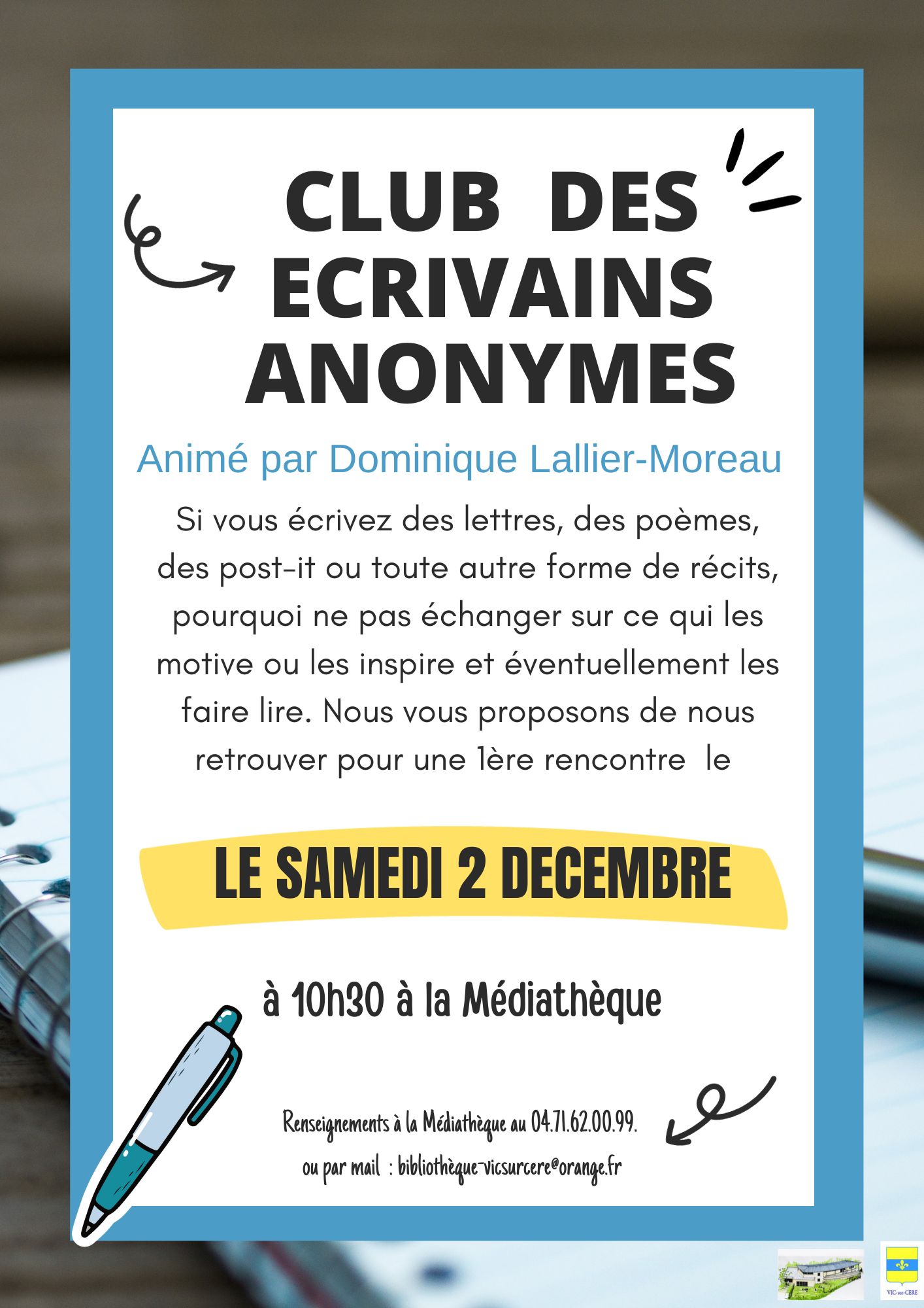 Le Club des écrivains anonymes