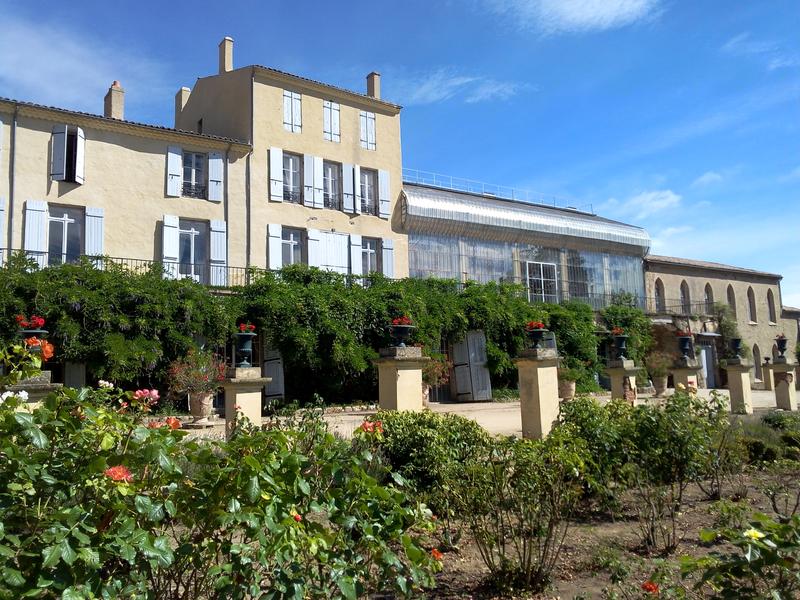 Varagnes, la serre et la chapelle côté sud
