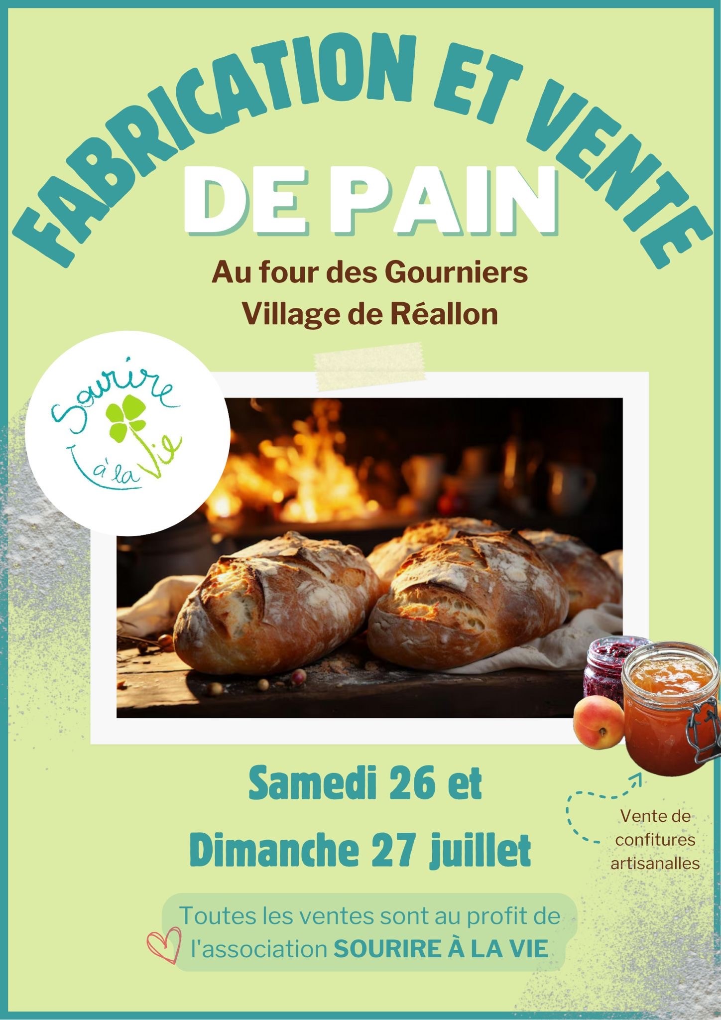 Fabrication et vente de pain_Réallon
