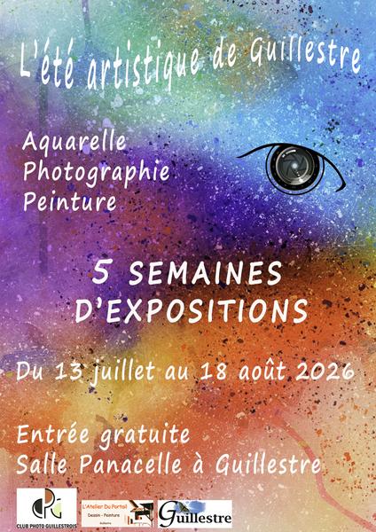 Exhibition of photographs from the Atelier du Portail: the artistic summer