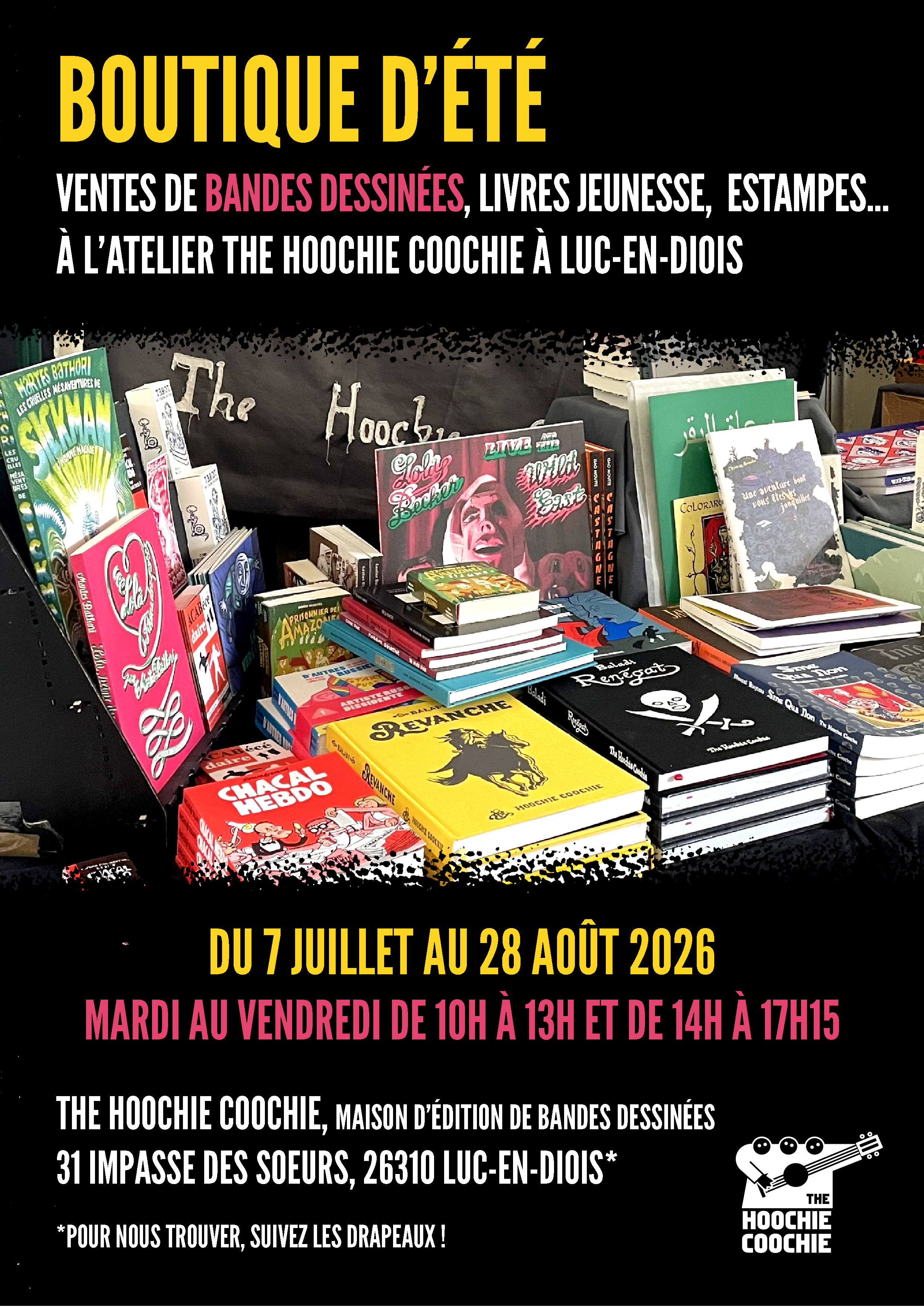 Boutique d'été - livres - The Hoochie Coochie