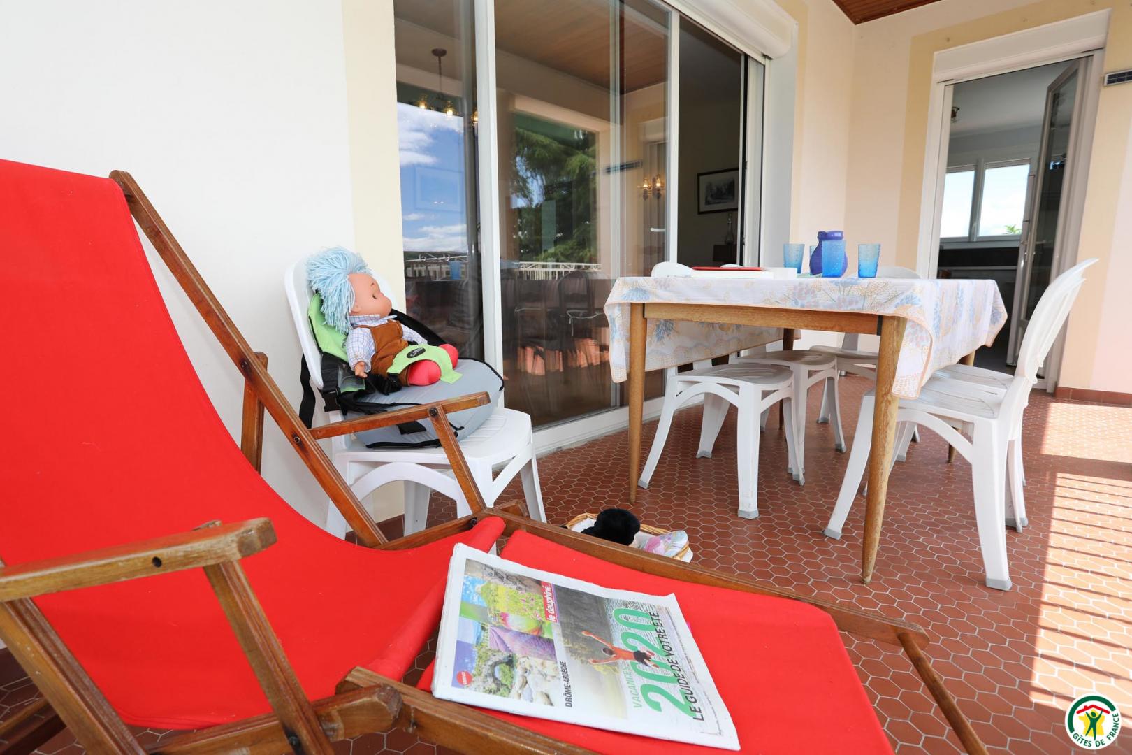 terrasse coté sud